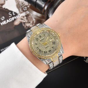 ROLEX WITH DIAMOND - 1