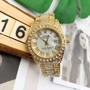 ROLEX WITH DIAMOND - 8